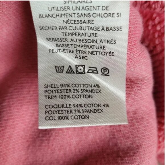 Free People NWT Tack Cotton Loreto Knit Cardigan Sweater Pink Oversized size XS - Picture 7 of 7